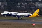 G-OZBH @ LOWI - Monarch A321