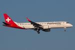 OE-IHA @ LOWW - Helvetic EMB190 - by Andy Graf