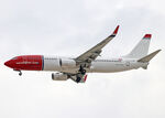 LN-NIK @ LEBL - Landing rwy 24R - by Shunn311