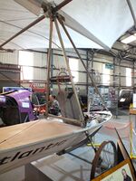 NONE - Andy White/BAe/RAeS Brough Cayley Flyer (replica of Cayley's Glider of 1853, built with modern materials/processes but the same planform/basic design, flown several times the following years) at the Aeroventure South Yorkshire Aircraft Museum, Doncaster