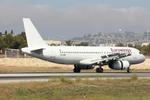 9H-AMP @ LMML - Airbus A320-232 reg 9H-AMP of Eurowings just landed in Malta. - by raymond