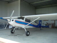 N413RB @ KTVR - Recently Painted in Builders hanger. - by RICK DUNAWAY
