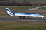 ES-ACB @ LOWW - Estonia Air CRJ900 - by Andy Graf
