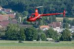HB-ZMF @ LSZG - Hoovering approach - by sparrow9