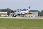 N427C @ KOSH - Socata TBM 700