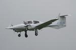 G-ELSE @ EGSH - Landing at Norwich. - by Graham Reeve