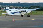 HB-FLB @ LSZG - Evening at Grenchen - by sparrow9