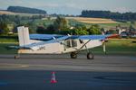 F-GVPC @ LSZG - Evening at Grenchen - by sparrow9