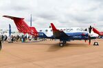 G-ETPR @ EGVA - Qinetiq Be350 on the static of RIAT '25 - by FerryPNL