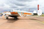 N700TN @ EGVA - Lovely Beech 18 shown at RIAT 25 - by FerryPNL