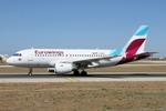 D-ABGN @ LMML - Eurowings Airbus A319-112 reg D-ABGN taxying out for departure from Malta. - by raymond