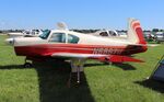 N6867U @ KOSH - Mooney M20C - by Mark Pasqualino