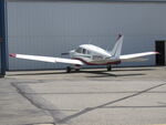 N8093H @ POC - Parked at a hanger - by Helicopterfriend