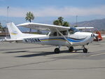 N796WW @ POC - Parked in transit parking - by Helicopterfriend