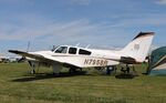 N7958R @ KOSH - Beech D55