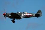 G-AIDN @ EGSH - Landing at Norwich. - by Graham Reeve