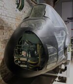 BAPC463 - Bristol Beaufighter IIF (forward fuselage only, outer skin partially transparent) at Aerospace Bristol