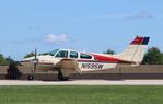 N1595W @ KOSH - Beech B55 - by Mark Pasqualino