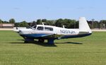 N201QR @ KOSH - Mooney M20J - by Mark Pasqualino