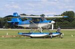 N180CG @ KOSH - American Champion 8GCBC - by Mark Pasqualino