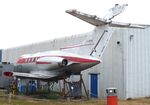 G-ARYB - De Havilland D.H.125 Series 1/521 second prototype (minus undercarriage/outer wings) at the Midlands Air Museum Coventry - by Ingo Warnecke