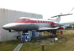 G-ARYB - De Havilland D.H.125 Series 1/521 second prototype (minus undercarriage/outer wings) at the Midlands Air Museum Coventry - by Ingo Warnecke