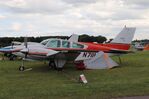 N711HP @ KOSH - Beech B55 - by Mark Pasqualino