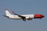 SE-RPU @ LMML - Boeing 737-8JP reg SE-RPU of Norwegian Air Shuttle on final approach for RW13 Malta. - by raymond