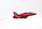 XX281 @ EGSV - Displaying with the Red Arrows at Old Buckenham Airshow 2025 - by Chris Holtby