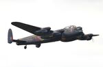 PA474 @ EGSV - Solo flypast by the BoB Memorial Lancaster at Old Buckenham - by Chris Holtby