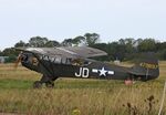 G-BOXJ @ EGSV - 1944 Grasshopper ready for take-off for its display at the Old Buckenham Airshow 2025