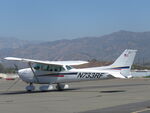 N733RF @ POC - Parked in transit parking - by Helicopterfriend