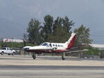 N425DC @ CCB - Take off roll - by Helicopterfriend