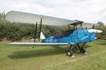 G-ADJJ @ EGTH - G-ADJJ 1935 DH82A Tiger Moth DH60 Centenary Fly In Old Warden 31.07.25 - by PhilR