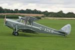 G-ADKK @ EGTH - G-ADKK 1935 DH87B Hornet Moth DH60 Centenary Fly In Old Warden  - by PhilR