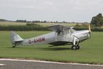 G-AHBM @ EGTH - G-AHBM 1935 DH87B Hornet Moth DH60 Centenary Fly In Old Warden  - by PhilR