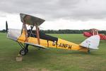 G-ANFM @ EGTH - G-ANFM 1940 DH82A Tiger Moth DH60 Centenary Fly In Old Warden - by PhilR