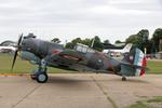G-CCVH @ EGSU - 82 (G-CCVH) 1939 Curtiss Hawk H-75A-1 AdeL Duxford  - by PhilR