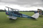 G-ANRF @ EGTH - G-ANRF 1941 DH82A Tiger Moth DH60 Centenary Fly In Old Warden  - by PhilR