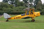 G-AOEI @ EGTH - G-AOEI 1939 DH82A Tiger Moth DH60 Centenary Fly In Old Warden - by PhilR