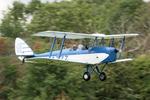 G-AZZZ @ EGTH - G-AZZZ 1944 DH82A Tiger Moth DH60 Centenary Fly In Old Warden - by PhilR