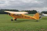 G-BVAF @ EGTH - G-BVAF 1940 Piper J3C-65 Cub DH60 Centenary Fly In Old Warden 31.07.25 - by PhilR