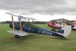 G-ECDS @ EGTH - G-ECDS 1943 DH82A Tiger Moth DH60 Centenary Fly In Old Warden - by PhilR