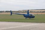 G-HERZ @ EGSU - G-HERZ 1997 Robinson R44 Astro Duxford - by PhilR
