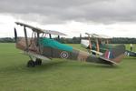 G-BLUZ @ EGTH - LF858 (G-BLUZ) 1944 DH82B Queen Bee DH60 Centenary Fly In Old Warden - by PhilR