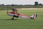 G-BJAP @ EGTH - 'K2587' (G-BJAP) 1995 Replica DH82A Tiger Moth DH60 Centenary Fly In Old Warden  - by PhilR