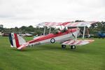 G-ANKT @ EGTH - 'K2585' (T6818, G-ANKT) 1944 DH82A Tiger Moth DH60 Centenary Fly In Old Warden  - by PhilR