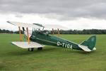 G-TIGA @ EGTH - G-TIGA 1940 DH82A Tiger Moth DH60 Centenary Fly In Old Warden  - by PhilR