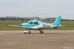 N76DW @ EGSU - N76DW 2022 Cirrus SR-22T Carbon Duxford - by PhilR