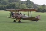 PG712 @ EGTH - PG712 (A-2, PH-CSL) 1944 DH82A Tiger Moth DH60 Centenary Fly In Old Warden - by PhilR